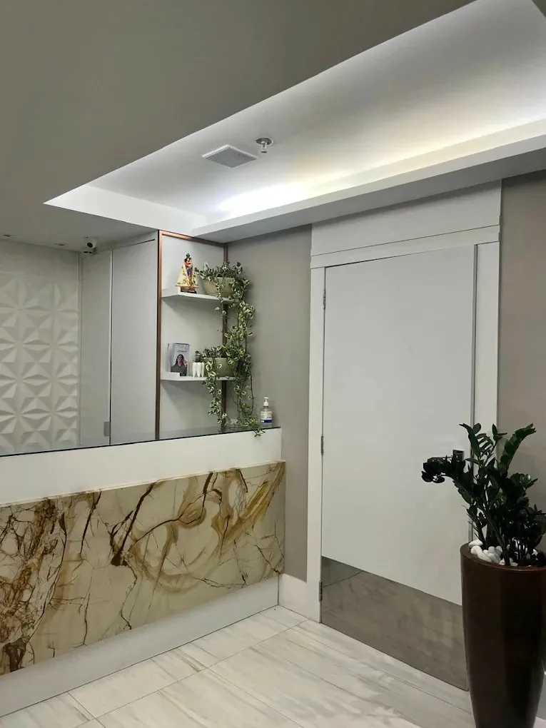 Recepção Art Dental — ambiente acolhedor
